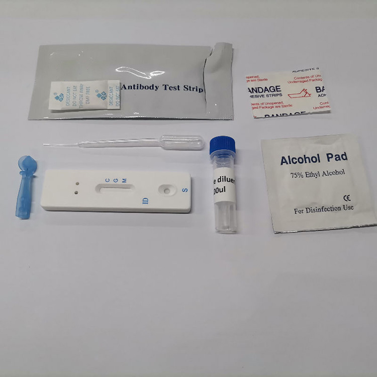 Covid-2019 Koloidal Qızıl Antikor Dəsti Igm Igg Sürətli Antigen Test Dəsti